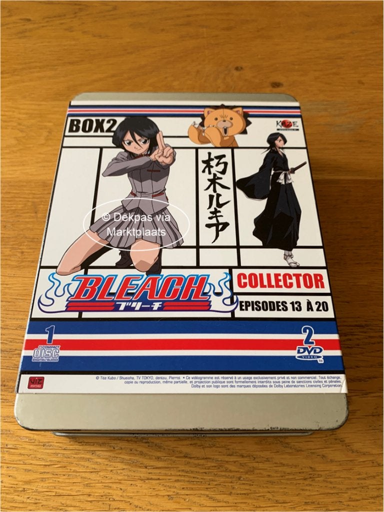 Dvd's Bleach - Box 2 - Tin Box - Limited Edition, Gebruikt, Anime (Japans), Nederlands, Ophalen of Verzenden