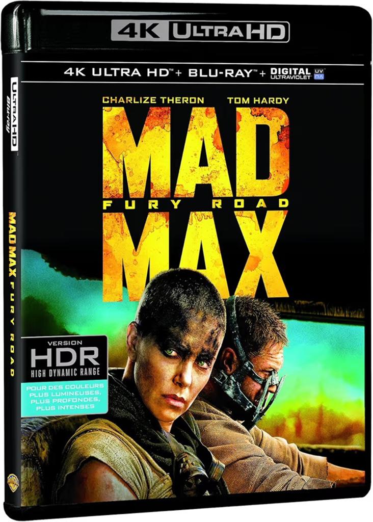 Mad Max: Fury Road 4K UHD Blu-Ray FR NLO (Geseald) IMDb: 8.5, Cd's en Dvd's, Blu-ray, Ophalen of Verzenden, Nieuw in verpakking
