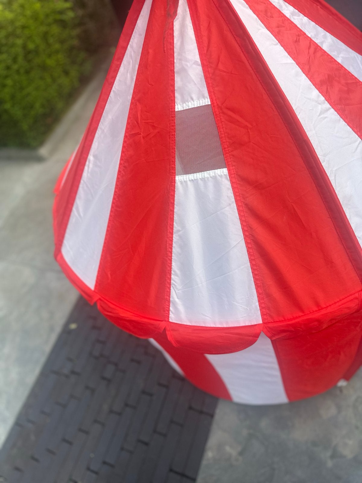 Leuke Kinder Circustent Speeltent Rood Wit, Ophalen of Verzenden, Gebruikt