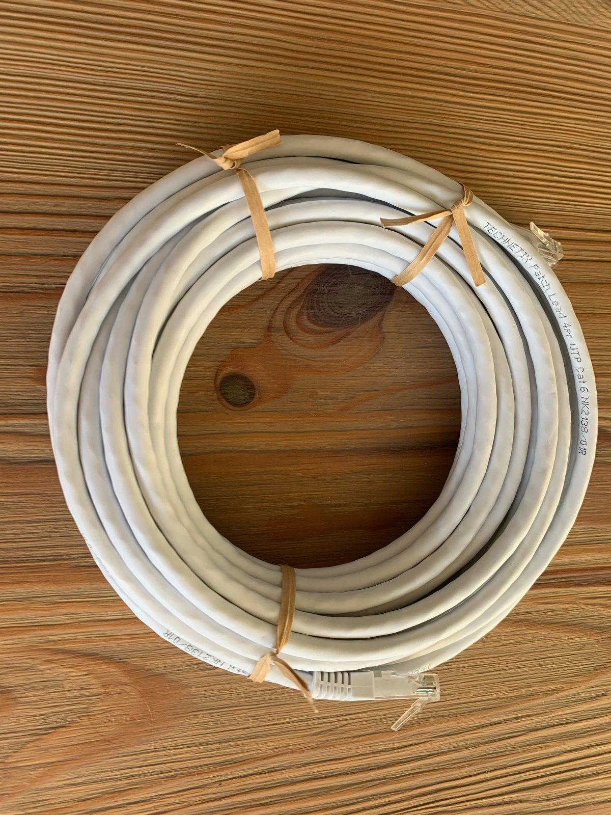 5 meter TECHNETTIX 4pr UTP Cat6 Netwerkkabel | nieuw, Ophalen of Verzenden, Nieuw