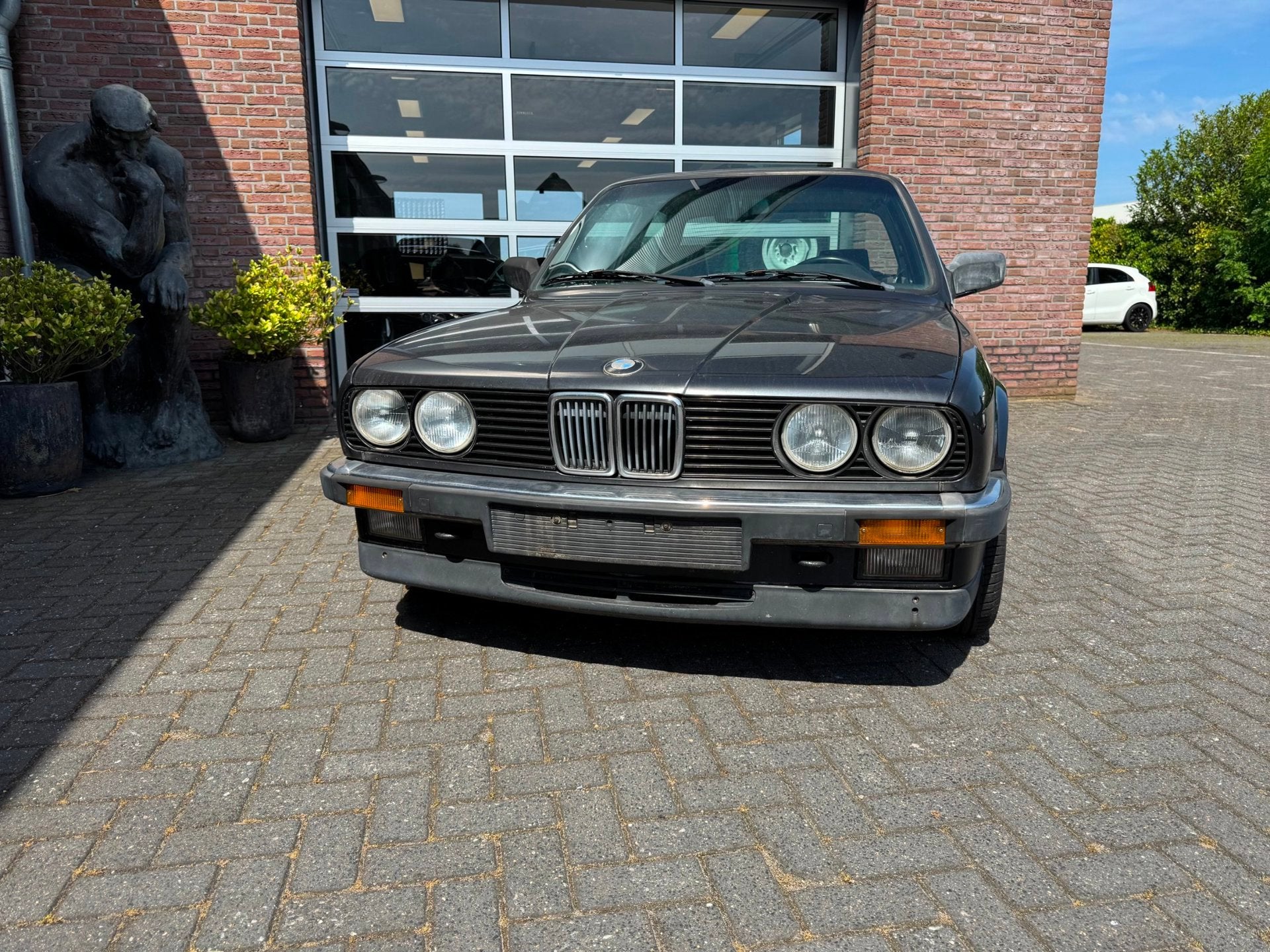 BMW 3-serie 325i E30 , Schuurvondst , Manual , Powersteering, Auto's, BMW, Achterwielaandrijving, Gebruikt, Zwart, 10 km/l