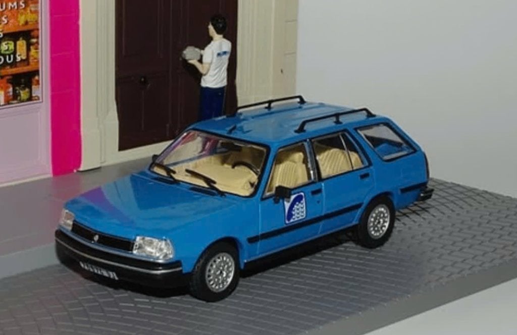 Renault 18 break EDF monteur telefoon 1/43 serie Utilitaire, Verzenden, Nieuw, Auto, Overige merken