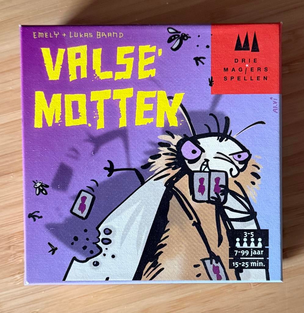 Valse Motten, Hobby en Vrije tijd, Gezelschapsspellen | Kaartspellen, Ophalen, Zo goed als nieuw