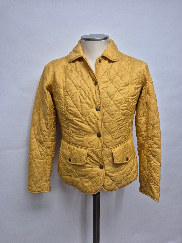 Barbour 'Tailor Quilt' zomer jas, maat 36, Kleding | Dames, Barbour, Geel, Ophalen of Verzenden, Zo goed als nieuw