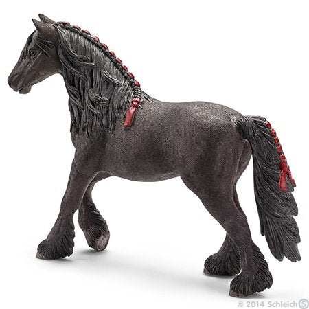 Schleich 13749 Friese merrie, dierfiguur, Verzamelen, Ophalen of Verzenden, Gebruikt, Paard, Beeldje of Figuurtje