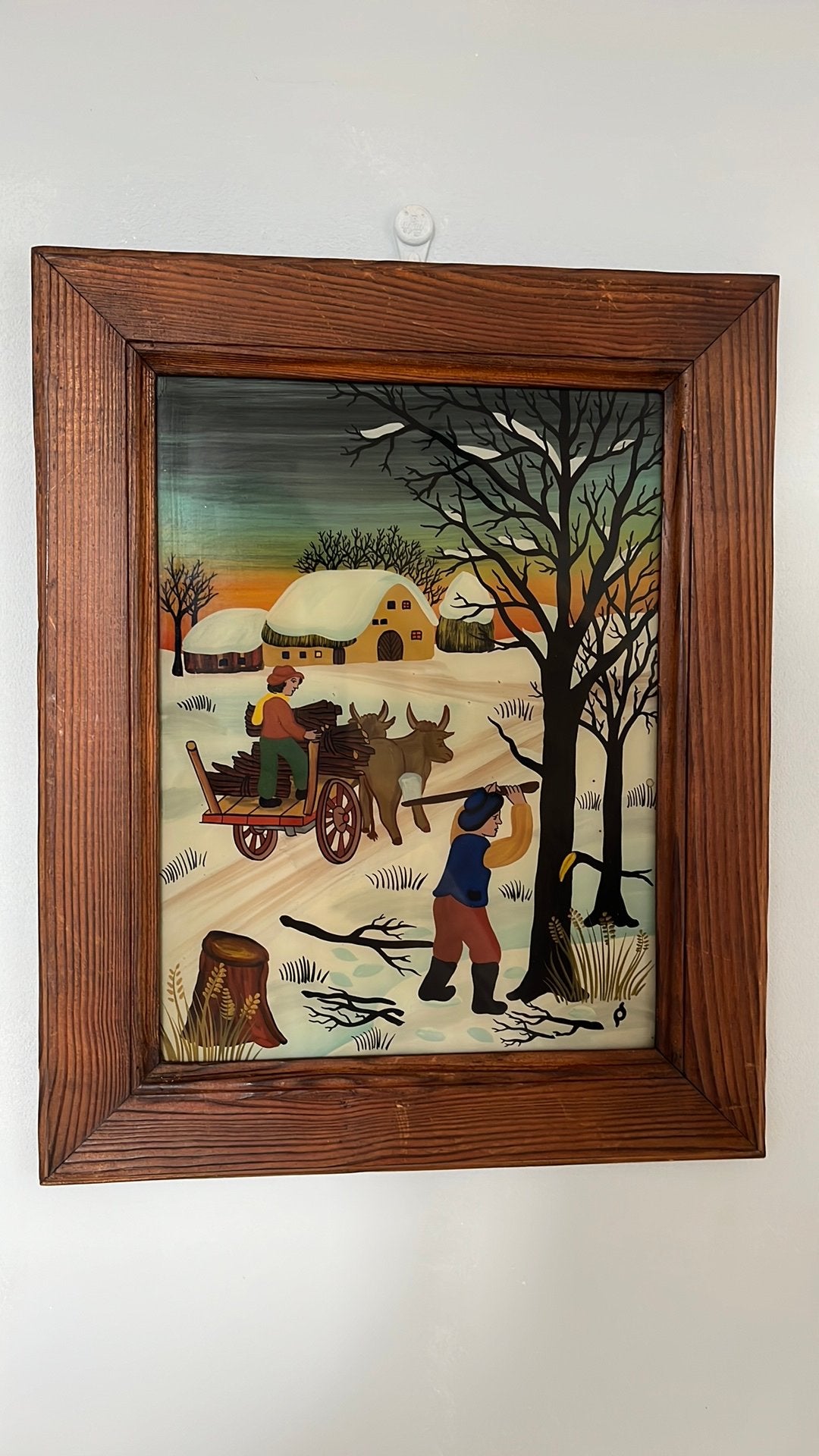 Schilderijtje van Doris Pillweis, Antiek en Kunst, Ophalen of Verzenden