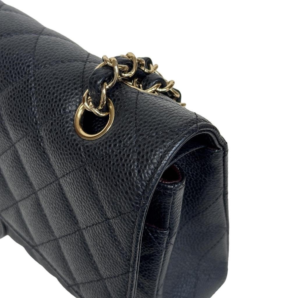 Chanel classic flap medium GHW gold hardware goud handtas image 6