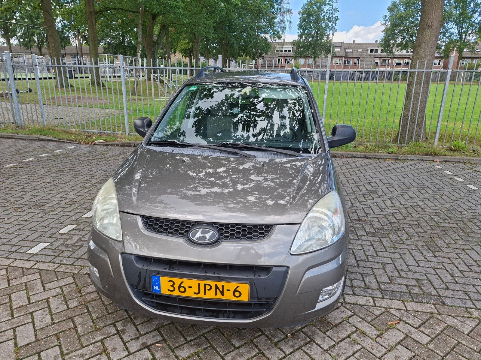 Hyundai Matrix 1.6 2009 Grijs, Auto's, Voorwielaandrijving, Matrix, 1599 cc, 4 cilinders