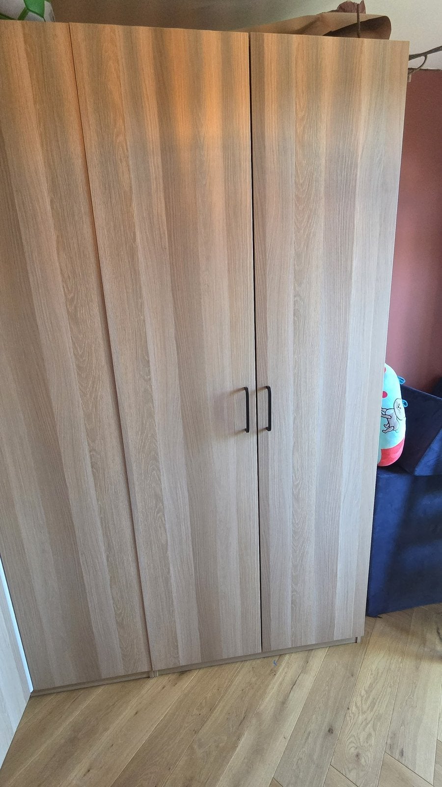 IKEA PAX kast geglazuurd eiken, Ophalen, Zo goed als nieuw, 50 tot 75 cm, 200 cm of meer