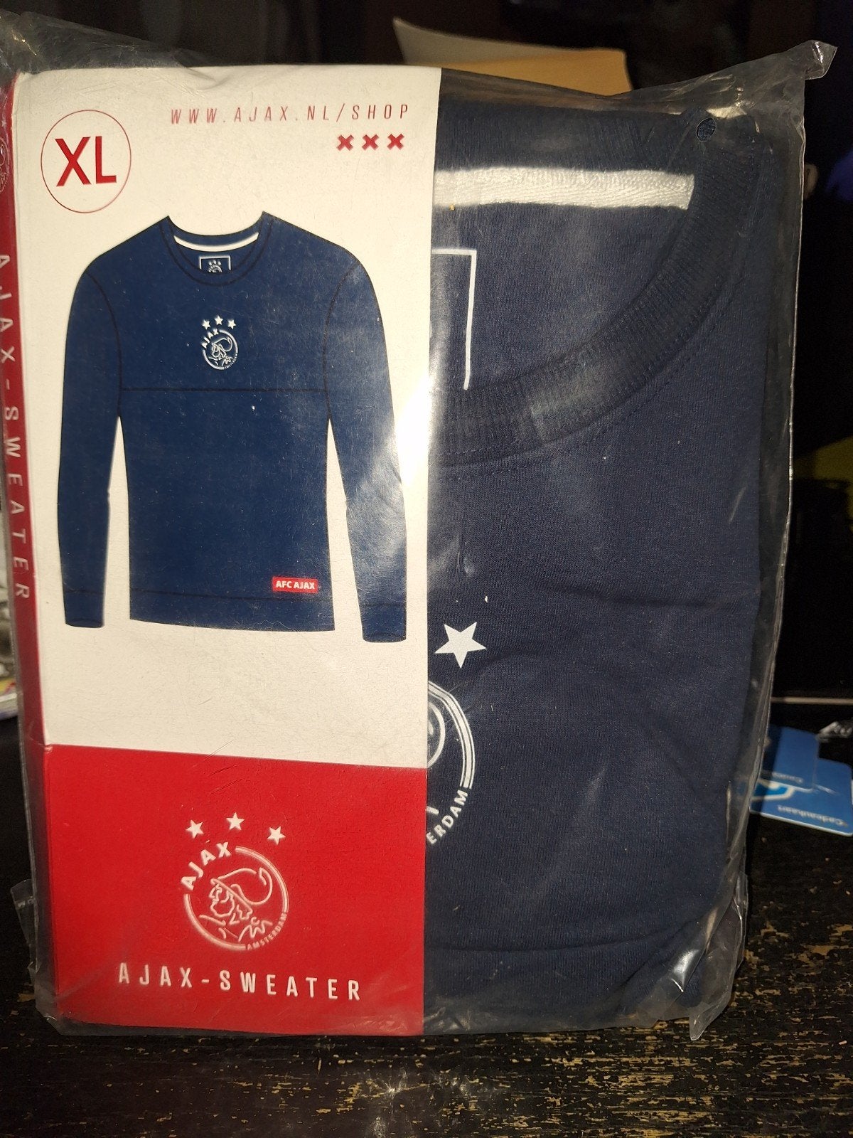 Ajax Sweater, Ophalen of Verzenden, Nieuw, Maat 56/58 (XL), Rood