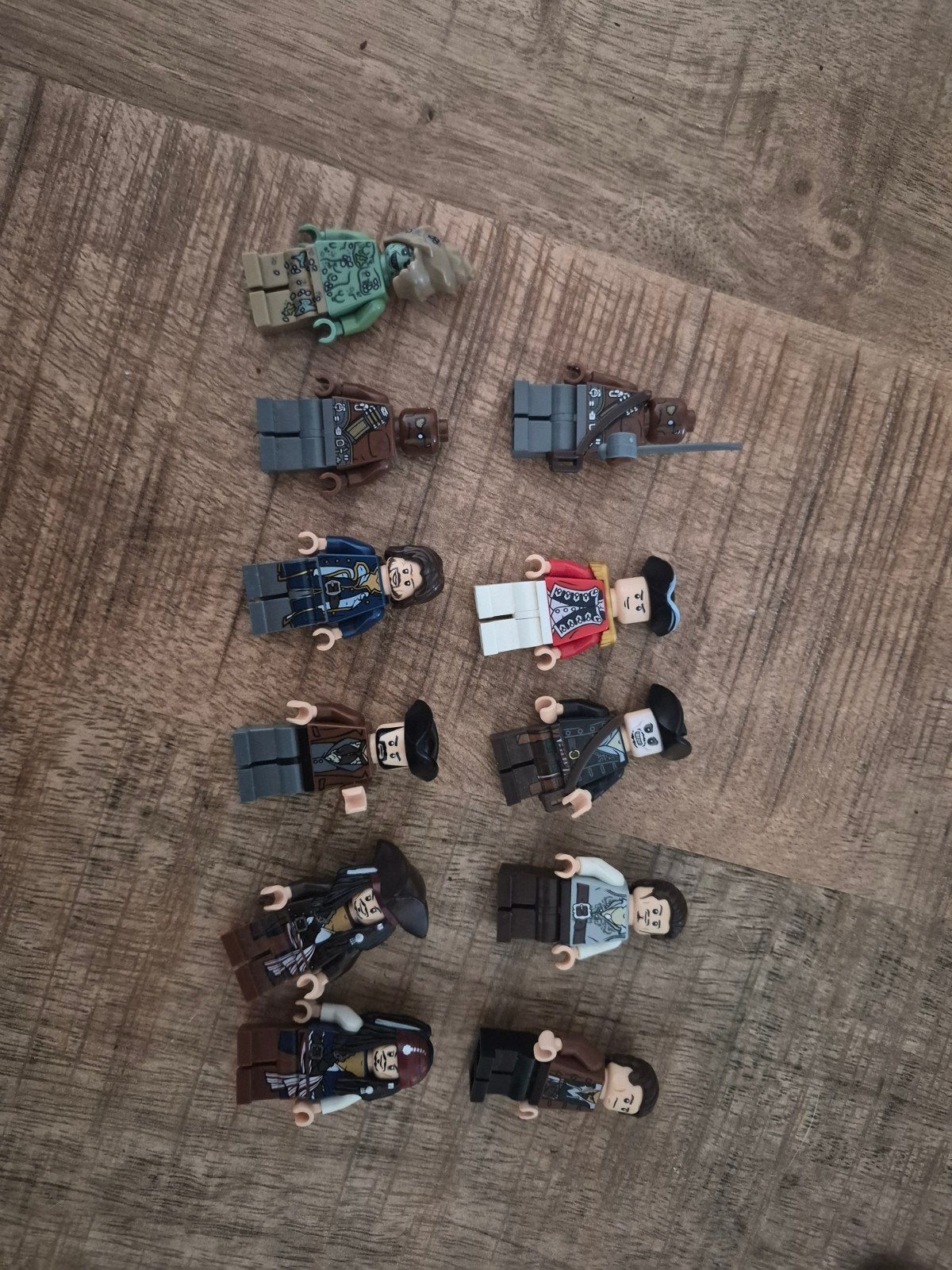 lego pirates of the carribean figuren, Verzenden, Zo goed als nieuw