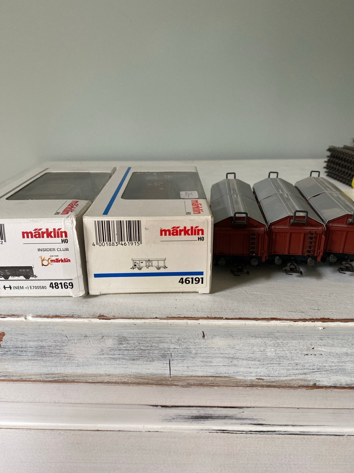 Märklin H0 Wagons - Set van 5 stuks,, Wisselstroom, Wagon, Ophalen of Verzenden, Zo goed als nieuw