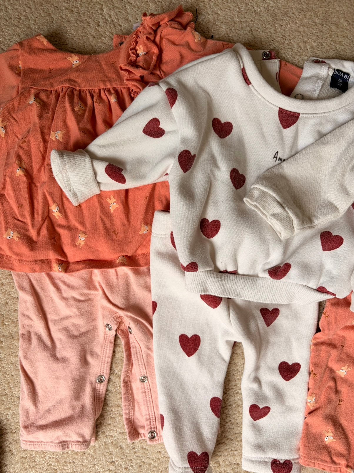 7x baby girl pakjes, Kinderen en Baby's, Babykleding | Baby-kledingpakketten, Ophalen of Verzenden, Zo goed als nieuw