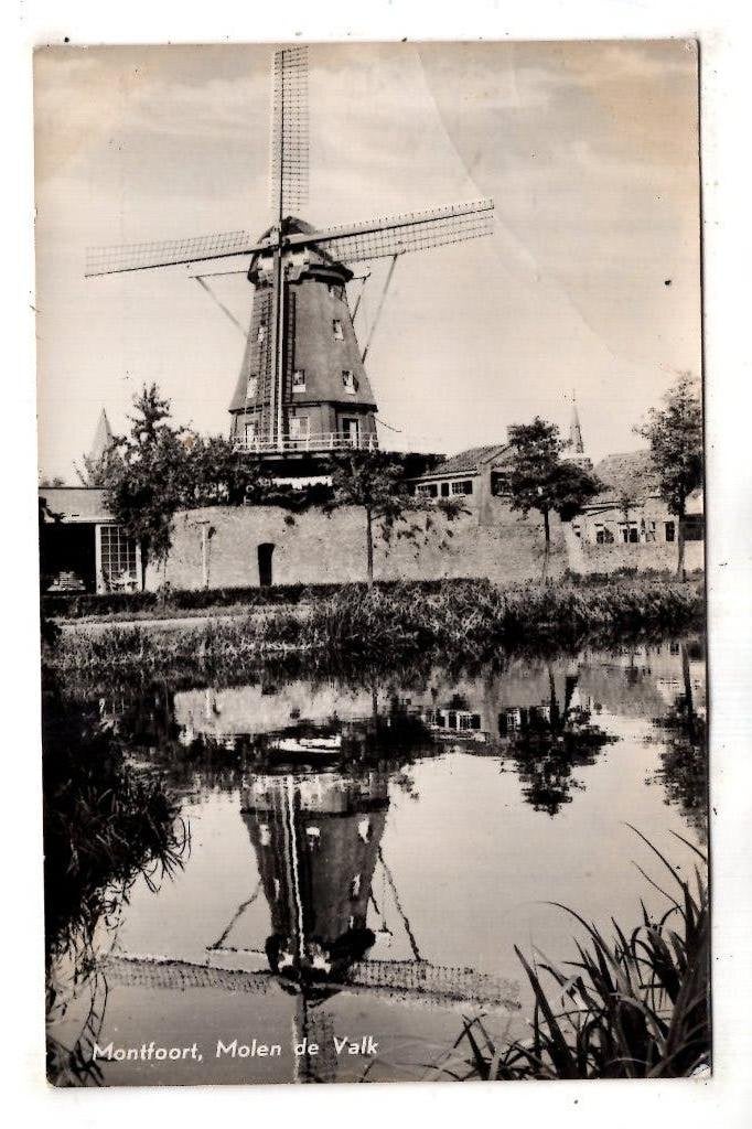 Montfoort Molen Montfoort, Verzenden, 1940 tot 1960, Gelopen, Utrecht