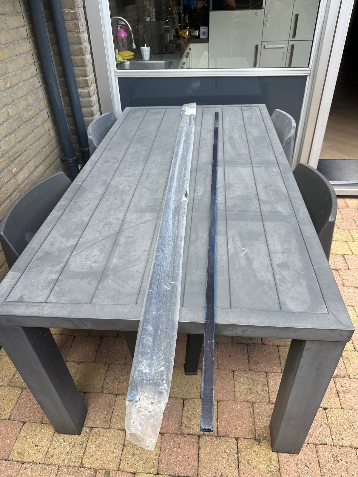 Attema Koker P25 Zwart 2 Meter met Beschermfolie (4 stuks), Ophalen, Nieuw, Overige typen
