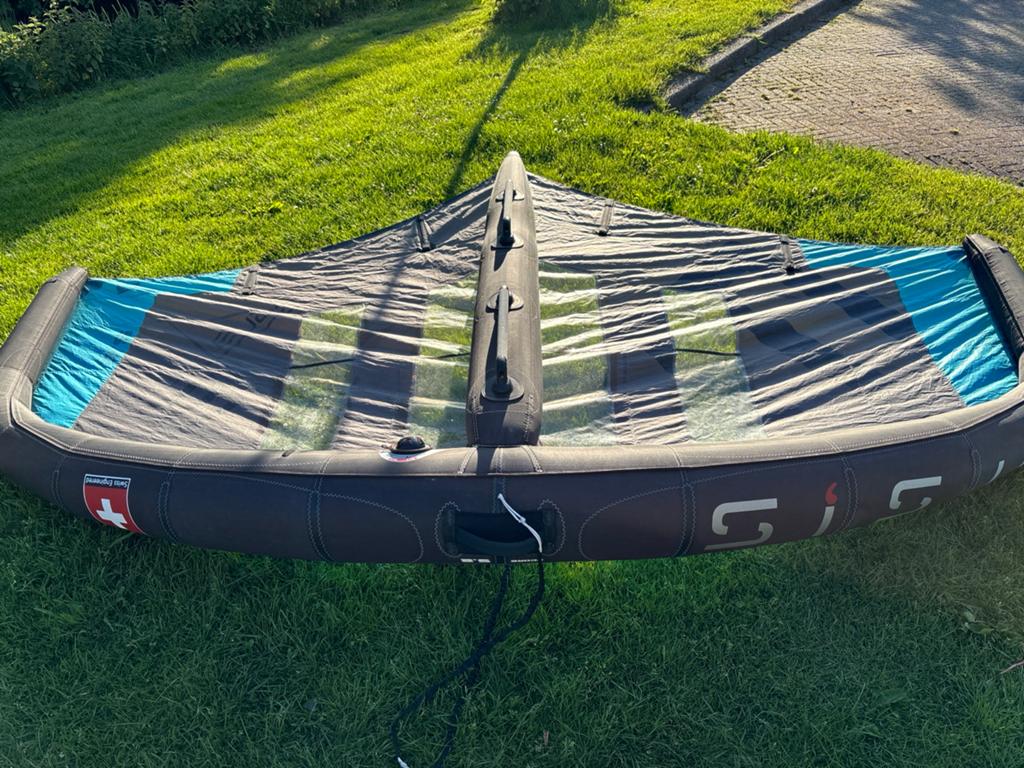 Ensis Score V2 5.2 Wing met harde handles, Watersport en Boten, Wingsurfen, Ophalen of Verzenden, Gebruikt, Wingsurf-wing
