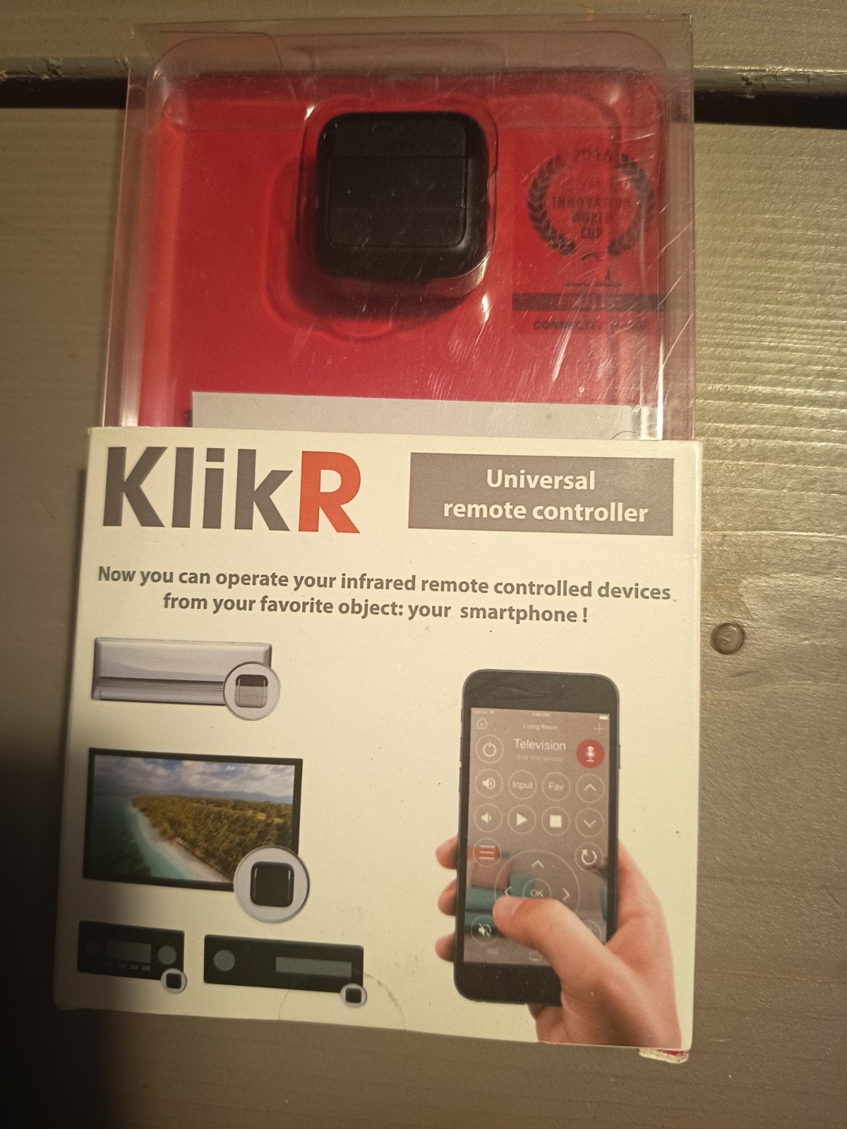 KlikR Universele Afstandsbediening - Smart Home, Ophalen of Verzenden, Zo goed als nieuw, Universeel, Game console