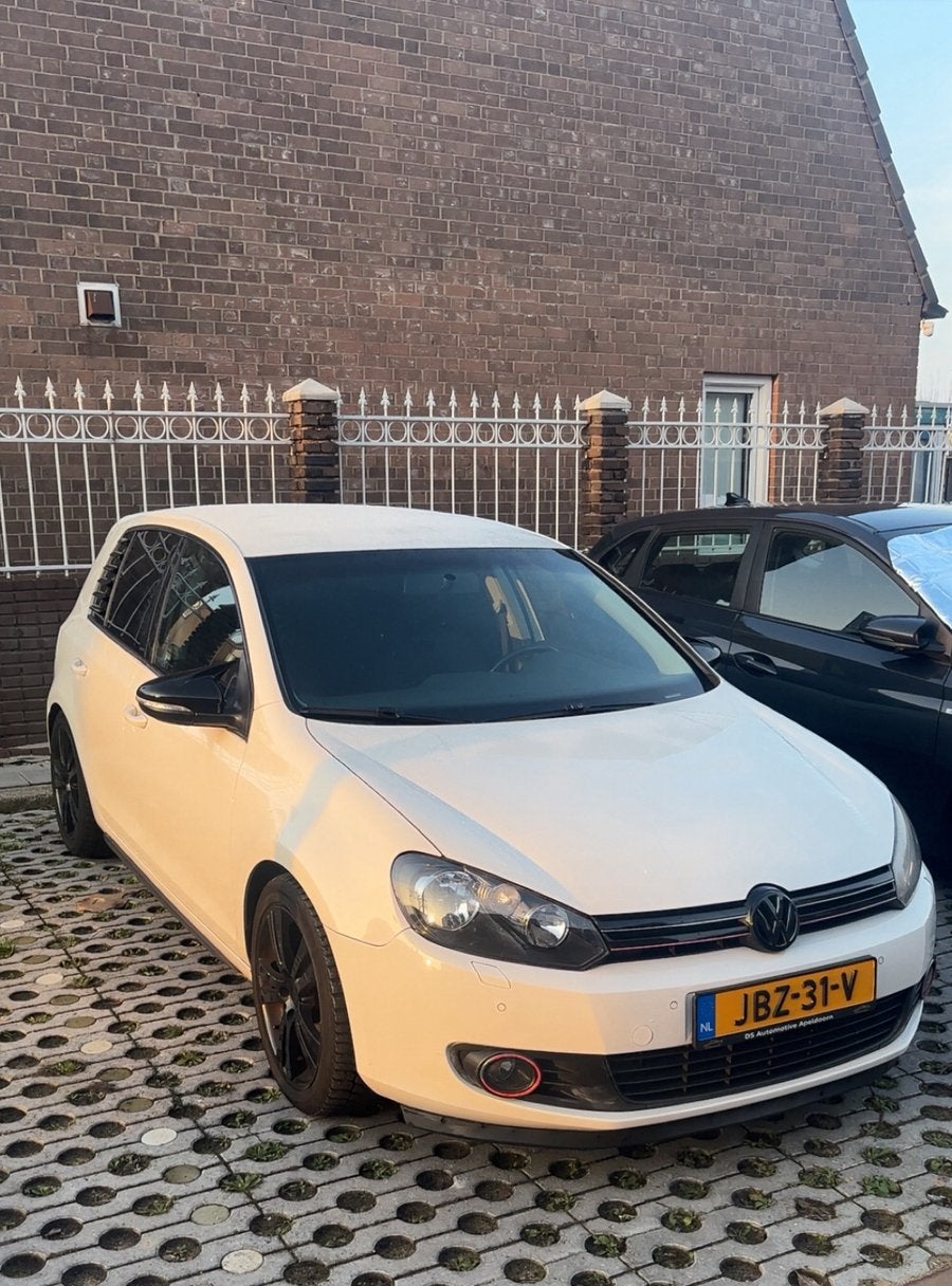 Volkswagen Golf 6 1.4 automaat, Automaat, Stof, Zwart, Wit