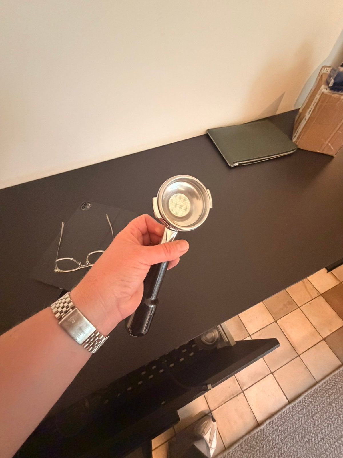 Filterdrager voor E.S.E. Pads/servings Nuova Simonelli, Ophalen of Verzenden, Zo goed als nieuw, Overige merken, Barista-accessoire