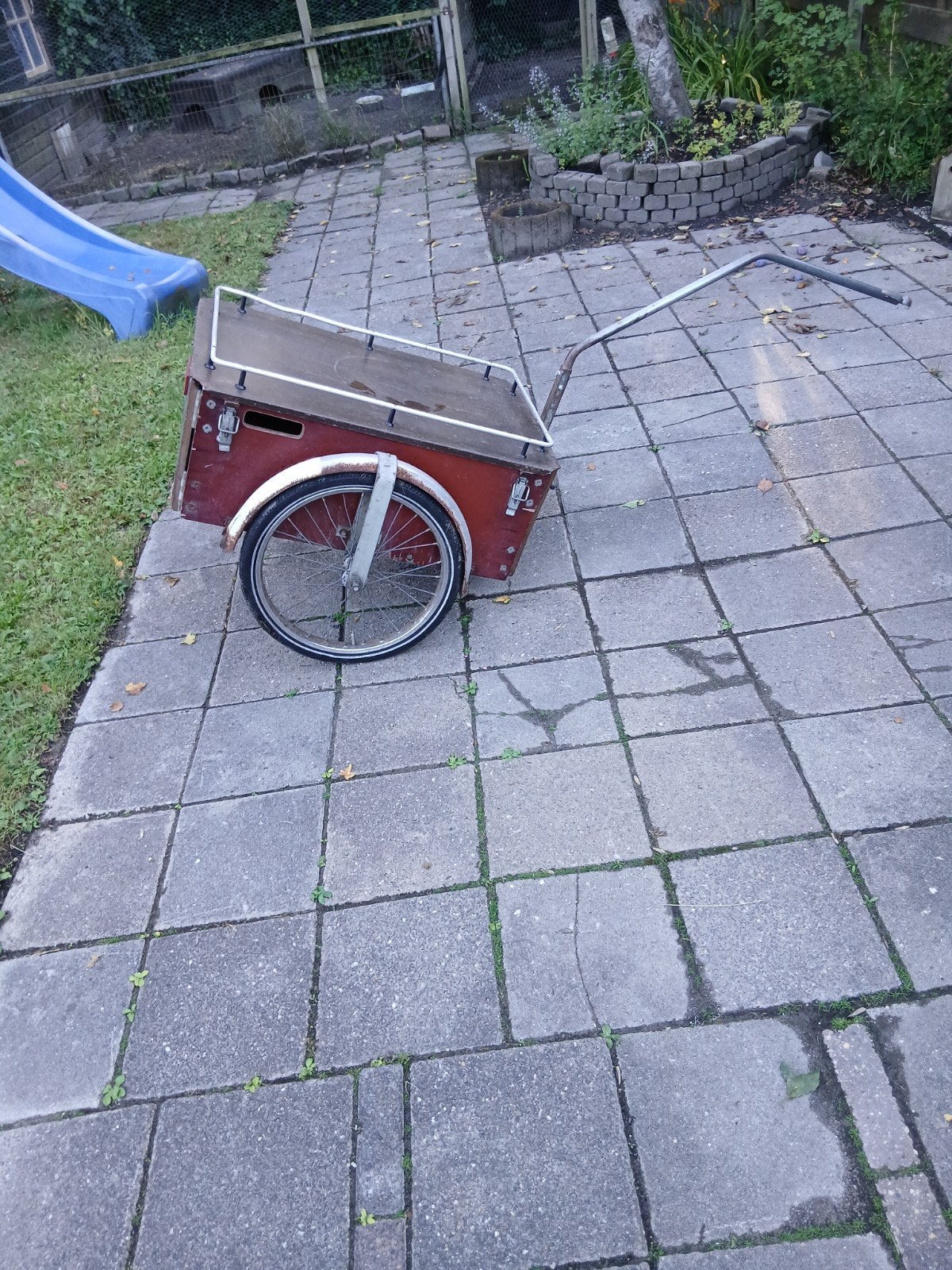 fiets kar of vis kar stang te hoog, Ophalen, Gebruikt, Kinderkar, 80 kg of meer