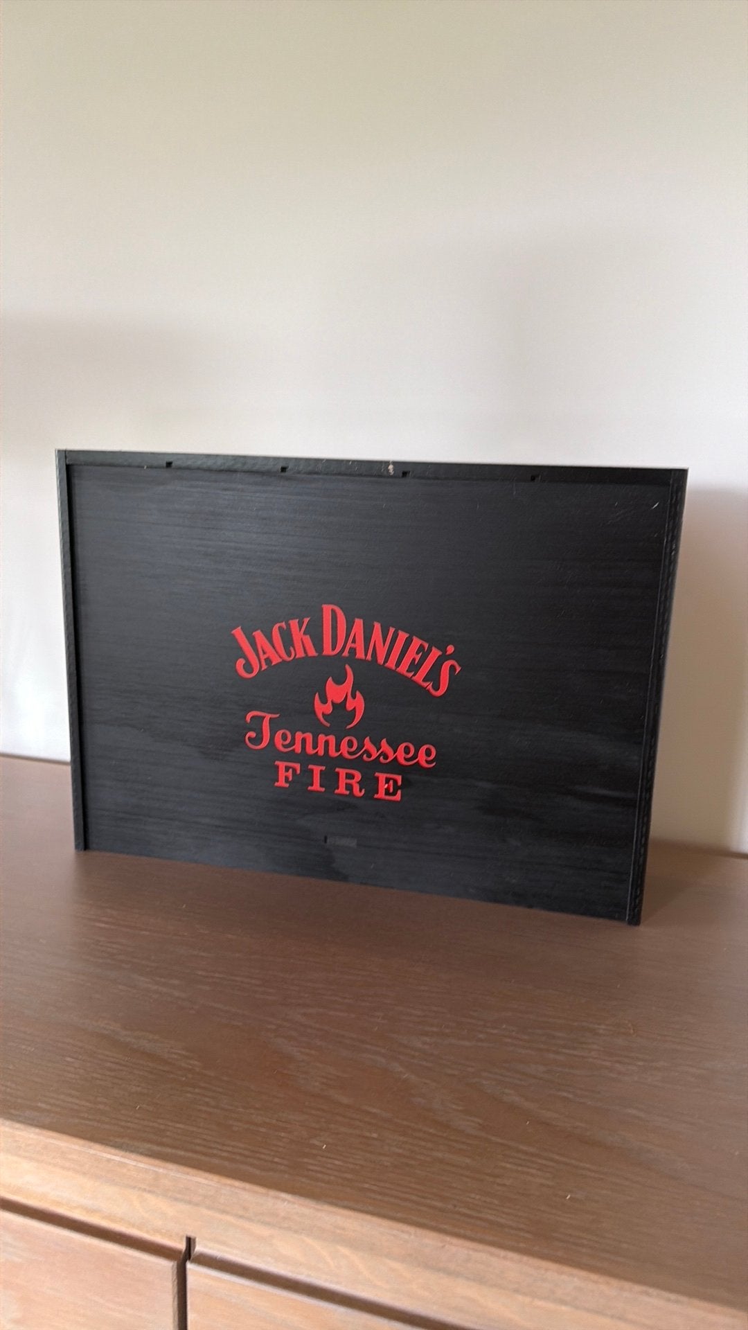 Jack daniels Fire geschenk box, Ophalen of Verzenden, Zo goed als nieuw, Overige typen