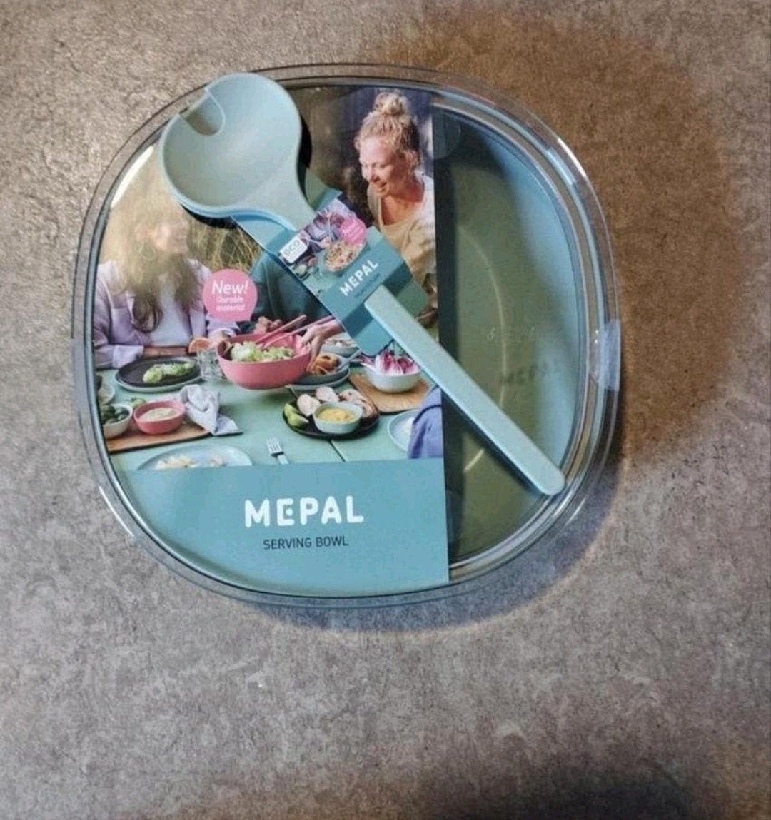 Mepal Serveerschaal met Bestek - Nieuw in Verpakking, Kunststof, Nieuw, Ophalen of Verzenden, Overige merken