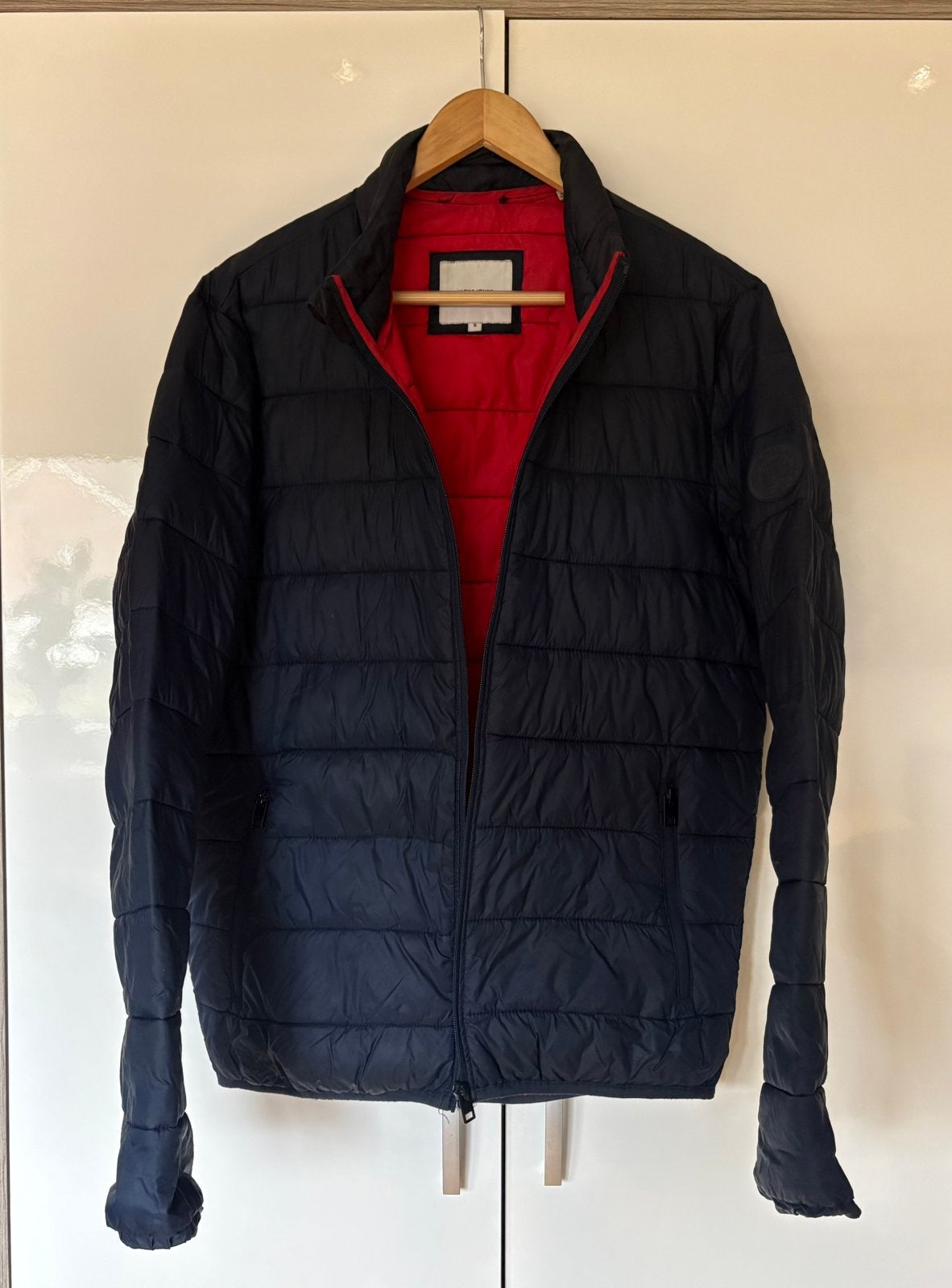 Jack & Jones jas, Verzenden, Zo goed als nieuw, Maat 46 (S) of kleiner, Zwart