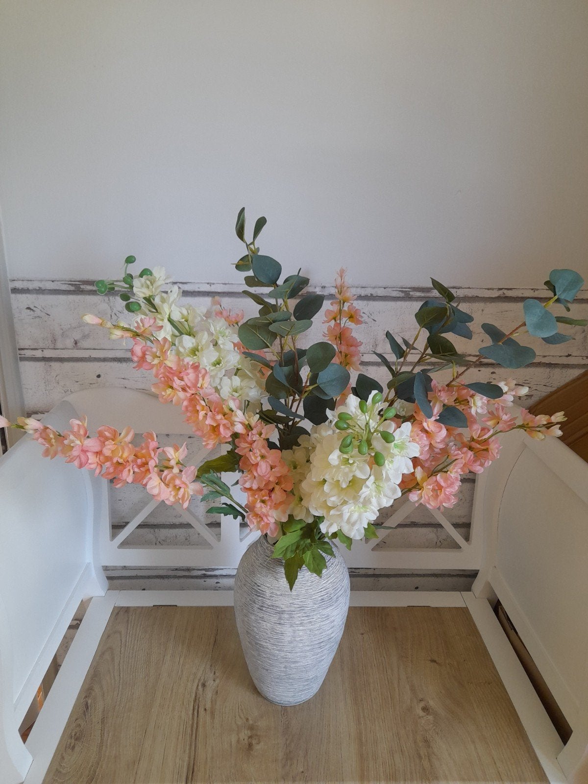 boeket kunstbloemen in 3 kleuren, Verzenden, Binnen