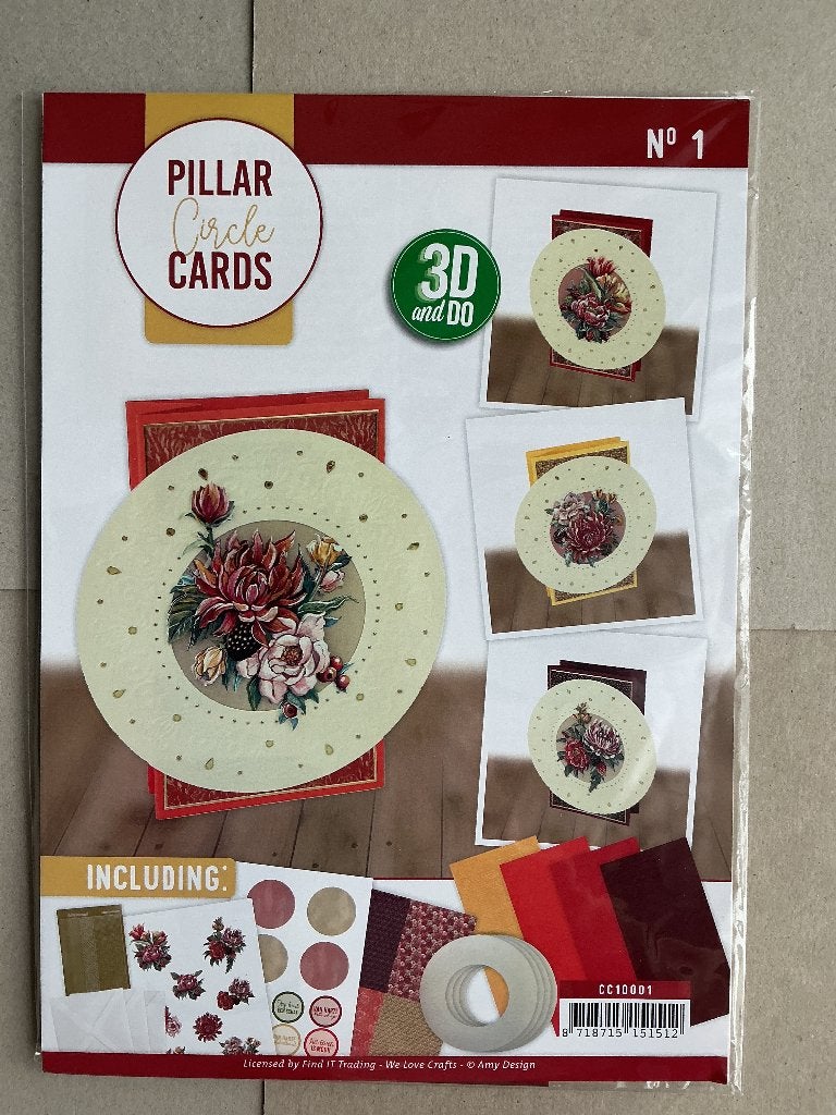 Pillar circle cards (1), Ophalen of Verzenden, Nieuw, Overige thema's, Overige typen