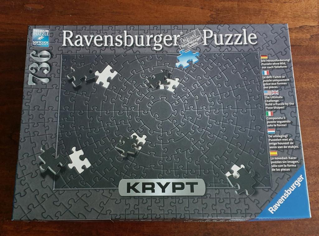 Krypt puzzel, Ophalen, Zo goed als nieuw
