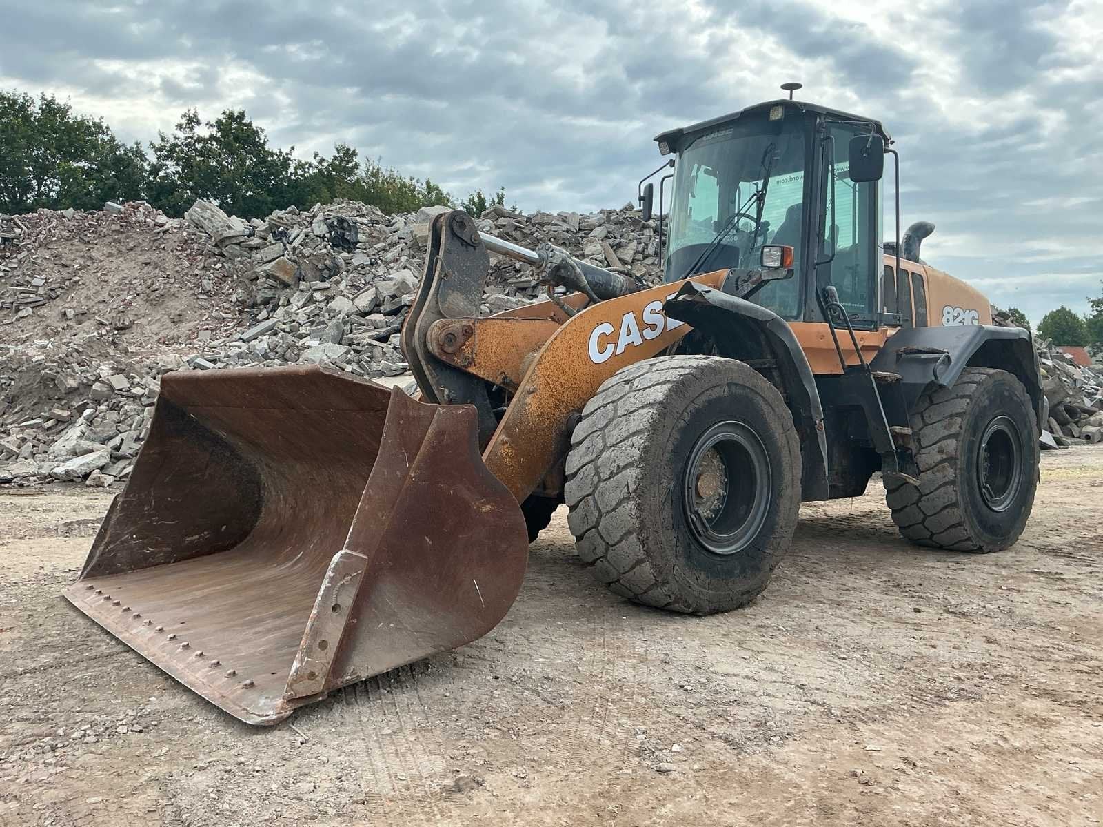 2017 Case 821G Shovel, Wiellader of Shovel