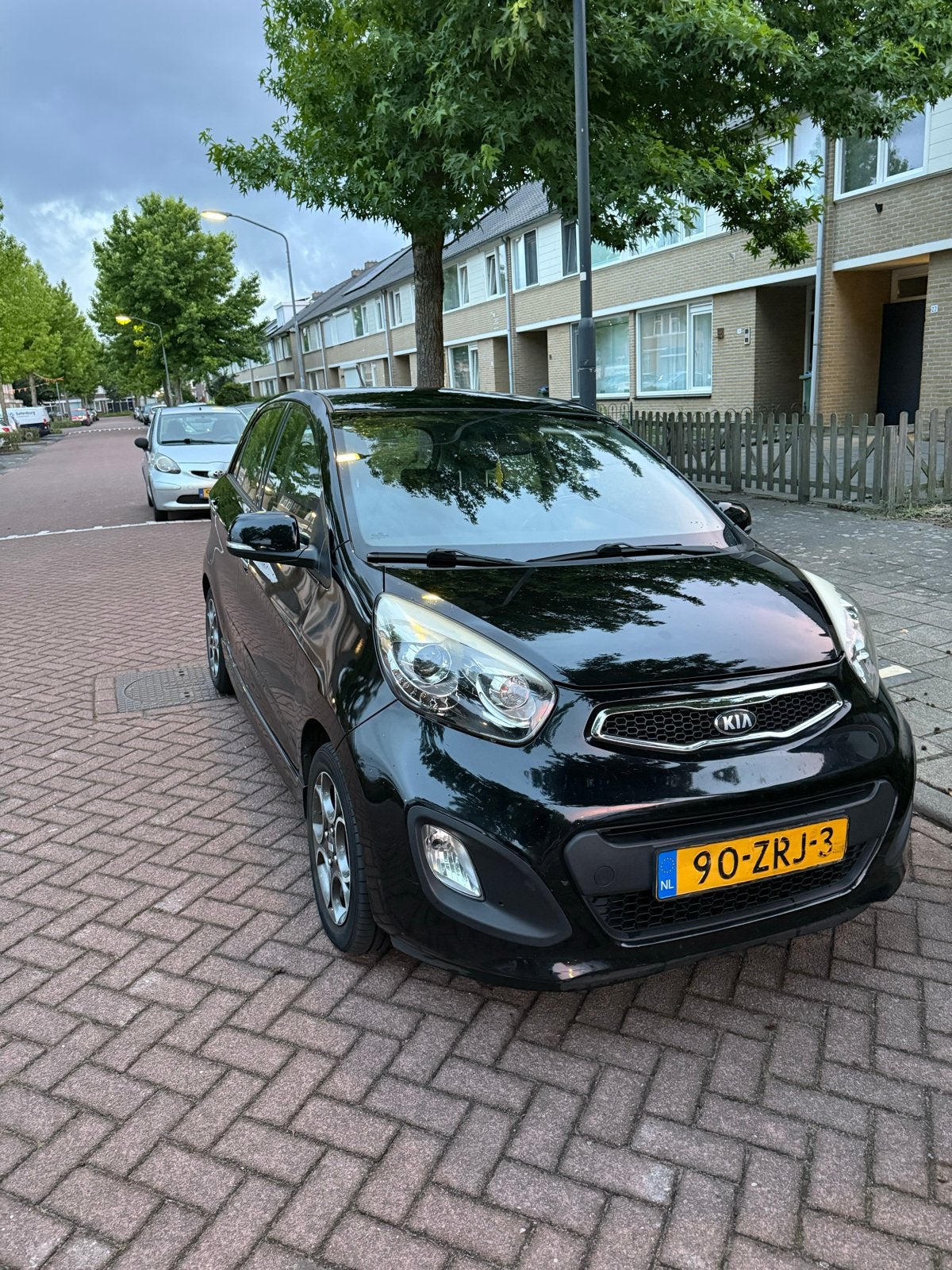 Kia Picanto 1.0 Cvvt 5-DRS 2013 Zwart, Voorwielaandrijving, 400 kg, Zwart, Origineel Nederlands