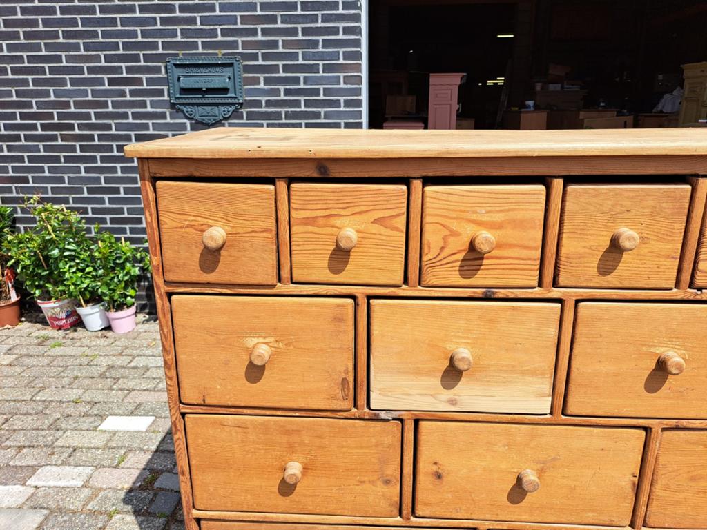 Oud grenen ladekast originele, Huis en Inrichting, Kasten | Ladekasten, Ophalen, RoDeKo Volendam, R.kooij65@gmail.com, Gebruikt