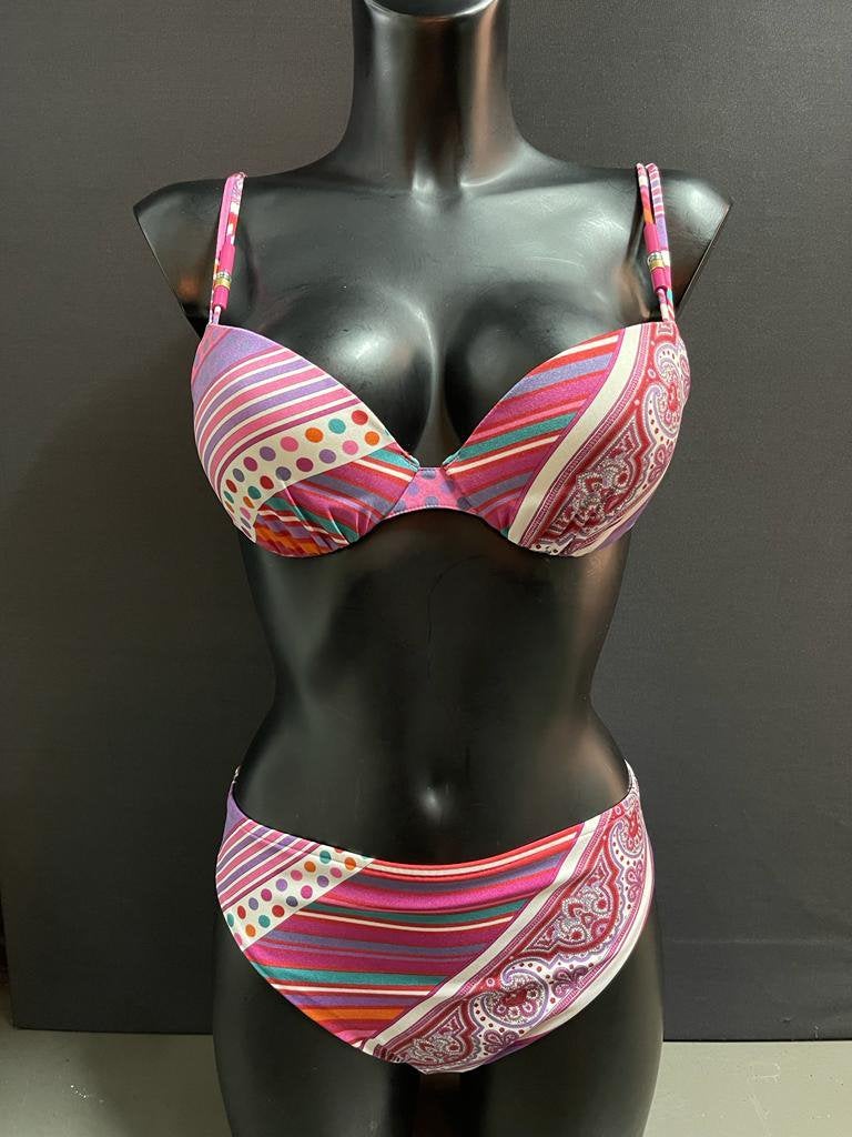 Lise charmel push up bikini maat 80a dlip 42, Verzenden, Nieuw, Roze, Bikini