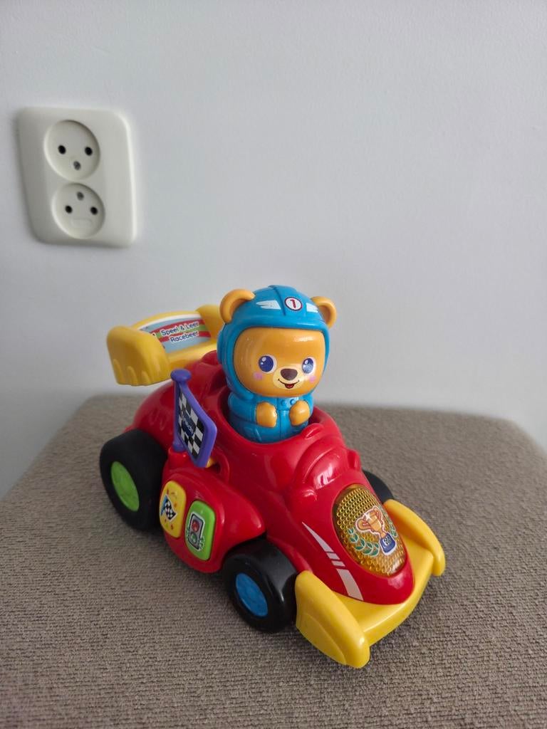 Speel en leer racebeer van vtech., Ophalen, Zo goed als nieuw, 6 maanden tot 2 jaar