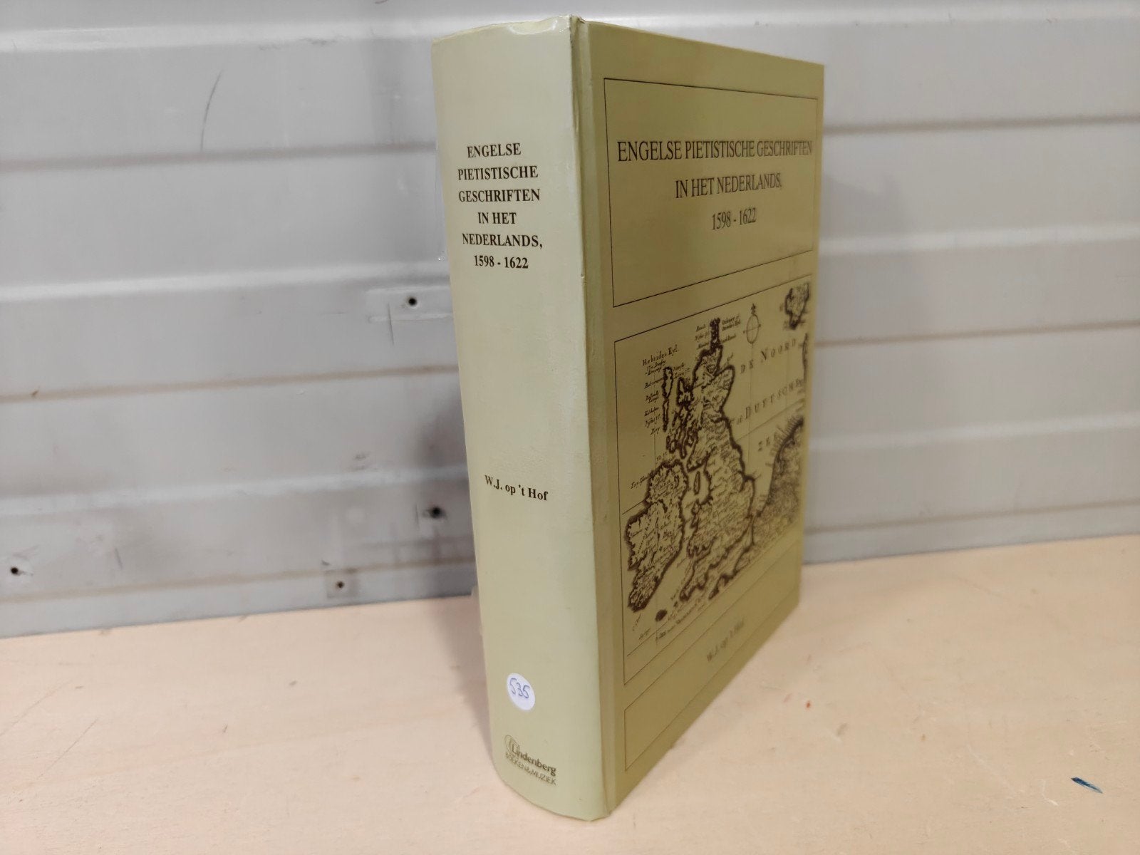 Nr. 535 W.J. op 't Hof Engelse pietistische geschriften in h, Gelezen, Christendom | Protestants, Ophalen of Verzenden, W.J. op 't Hof