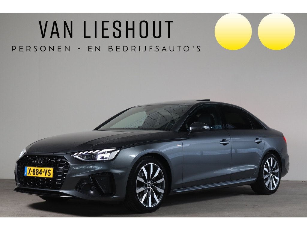 Audi A4 Limousine 35 TFSI S edition Competition - NL- Auto!, Auto's, Audi, Gebruikt, Euro 6, 4 cilinders, Origineel Nederlands