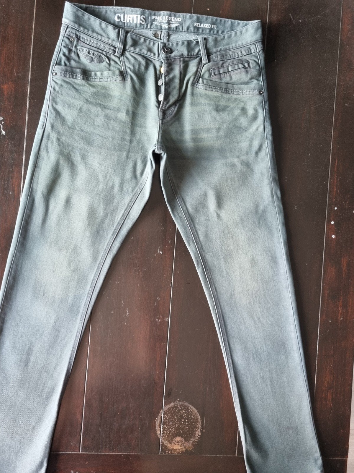 ZGAN PME LEGEND CURTIS RELAXED STRETCH FIT JEANS SIZE 34/32!, Kleding | Heren, Spijkerbroeken en Jeans, Ophalen of Verzenden, Zo goed als nieuw