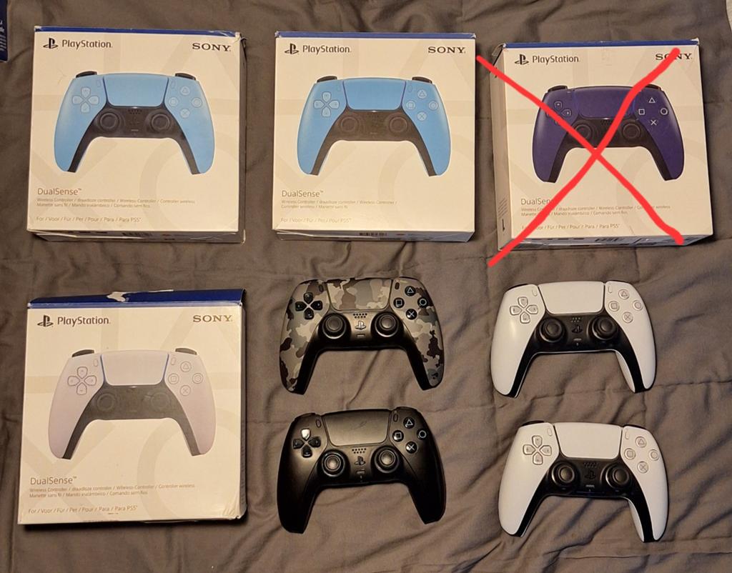Meerdere PS5 controllers beschikbaar | Zie beschrijving, PlayStation 5, Refurbished, Ophalen of Verzenden, Controller