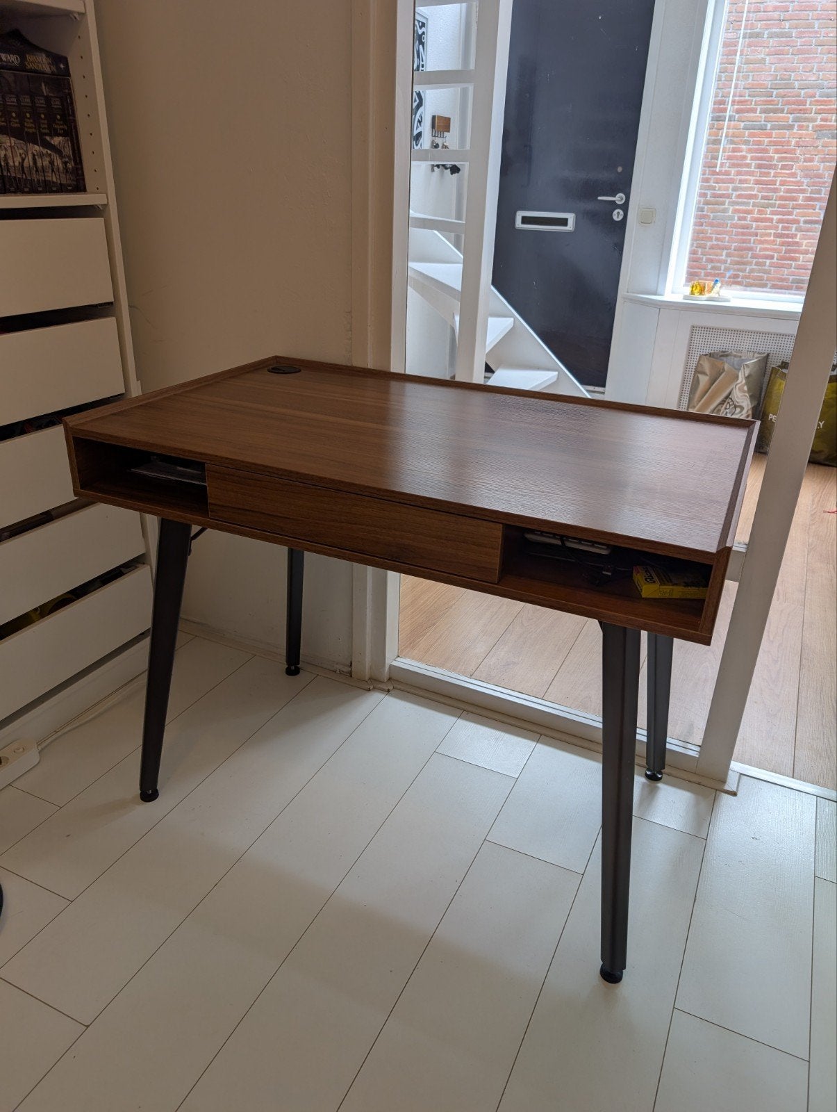 Bureau Piranha met lade - 100x60 cm, Ophalen, Gebruikt, Computerbureau, Overige materialen