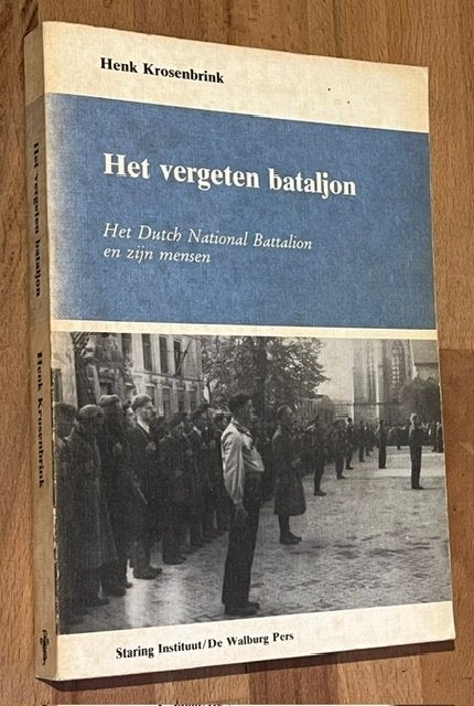 Henk Krosenbrink, Het vergeten bataljon. Staring.Inst.WP1984, Gelezen, Henk Krosenbrink, Ophalen of Verzenden, 1945 tot heden