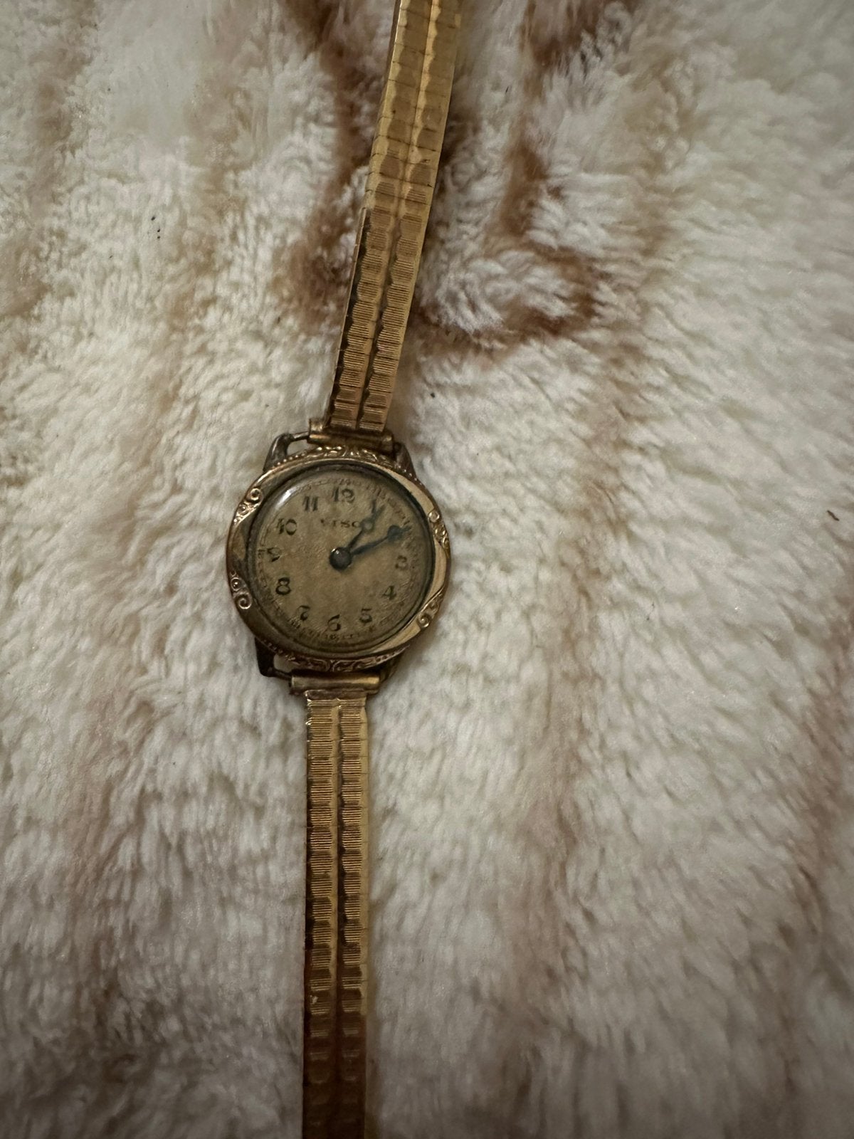 Horloge mechanisch vintage, Ophalen of Verzenden, Polshorloge