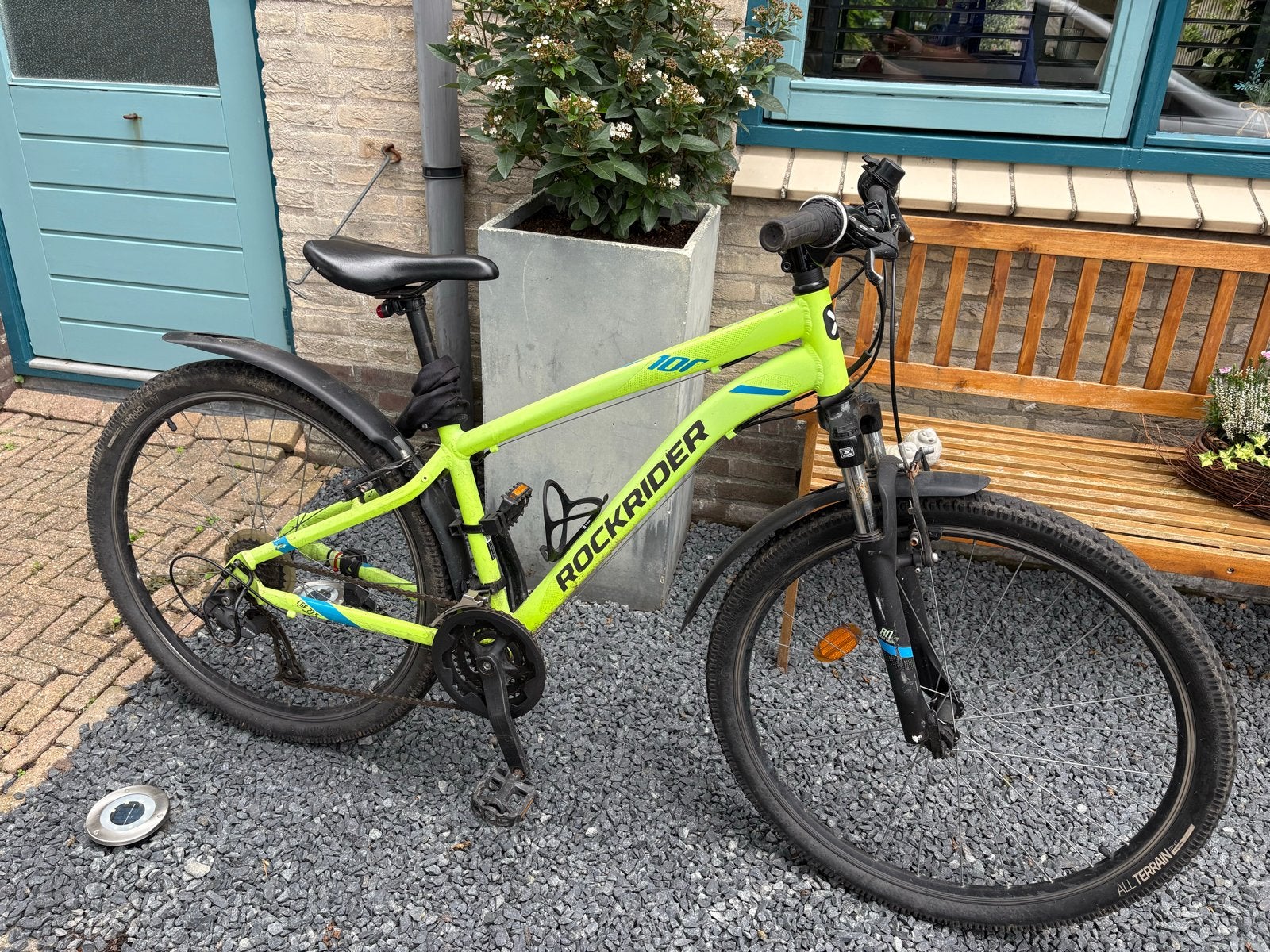 Mountainbike Rockrider 100, Minder dan 45 cm, Ophalen, Gebruikt, Overige merken