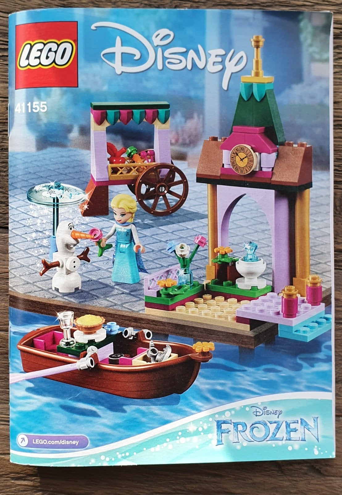 LEGO Disney Frozen Arendelle Markt 41155, Ophalen, Zo goed als nieuw, Overige merken