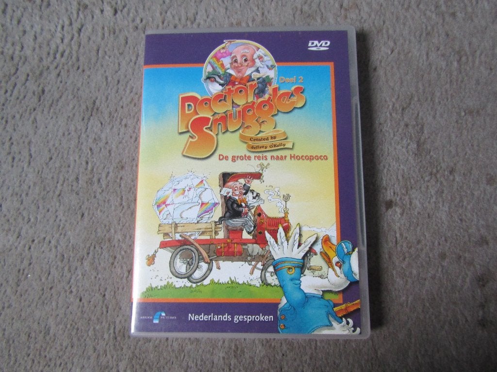 DVD: Doctor Snuggles - De grote reis van Hocopoco, Gebruikt, Alle leeftijden, Overige genres, Ophalen of Verzenden
