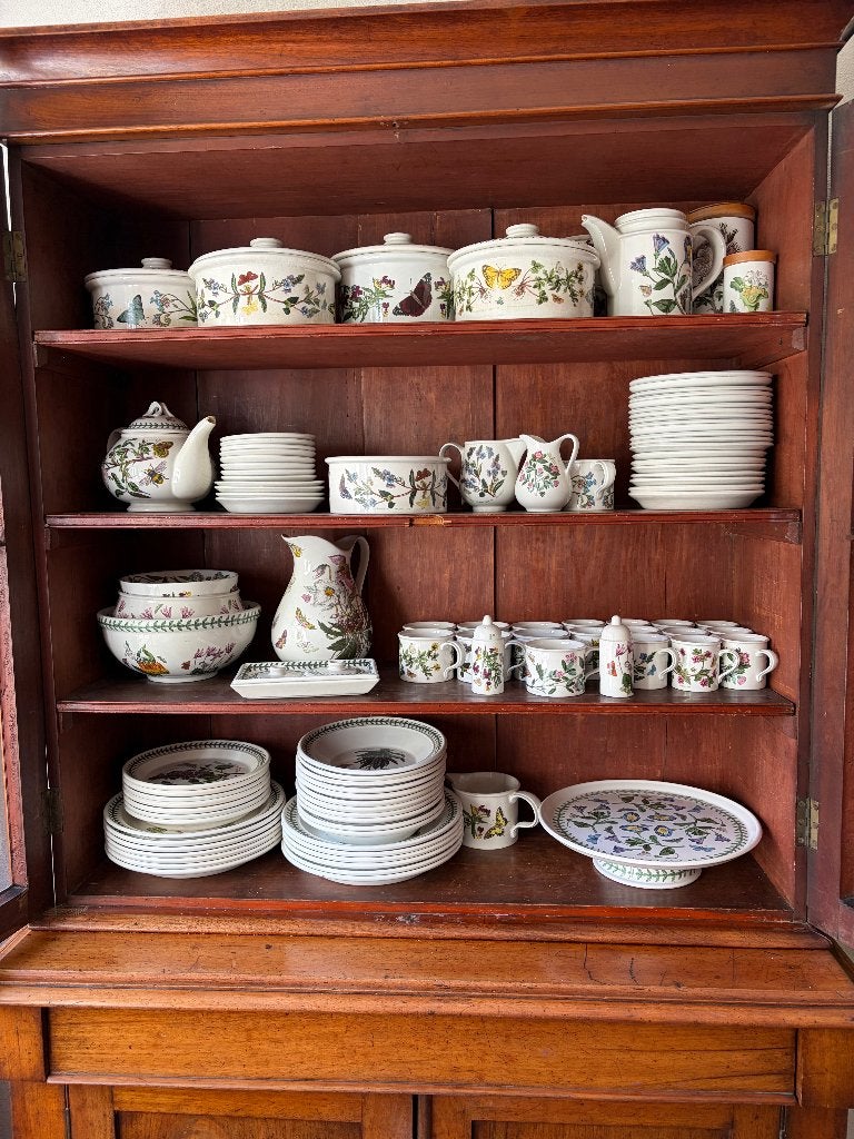 Grote Portmeirion Botanic Garden serviescollectie 90+ delen, Ophalen, Gebruikt, Overige merken, Compleet servies