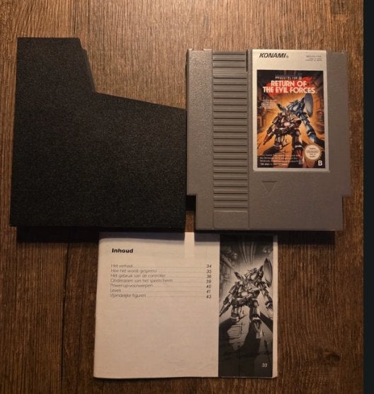 Probotector II: Return of the Evel Forces - NES, Avontuur en Actie, Gebruikt, 1 speler, Ophalen of Verzenden
