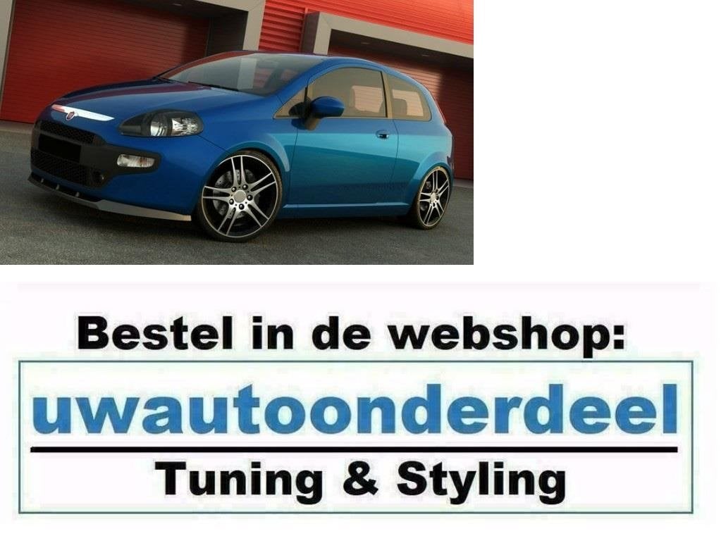 Maxton Spoiler Lip Splitter Voor Fiat Grande Punto Evo, Verzenden, Automotive Parts, A.parts@hotmail.nl, Trasmolenlaan 12 3447 GZ Woerden
