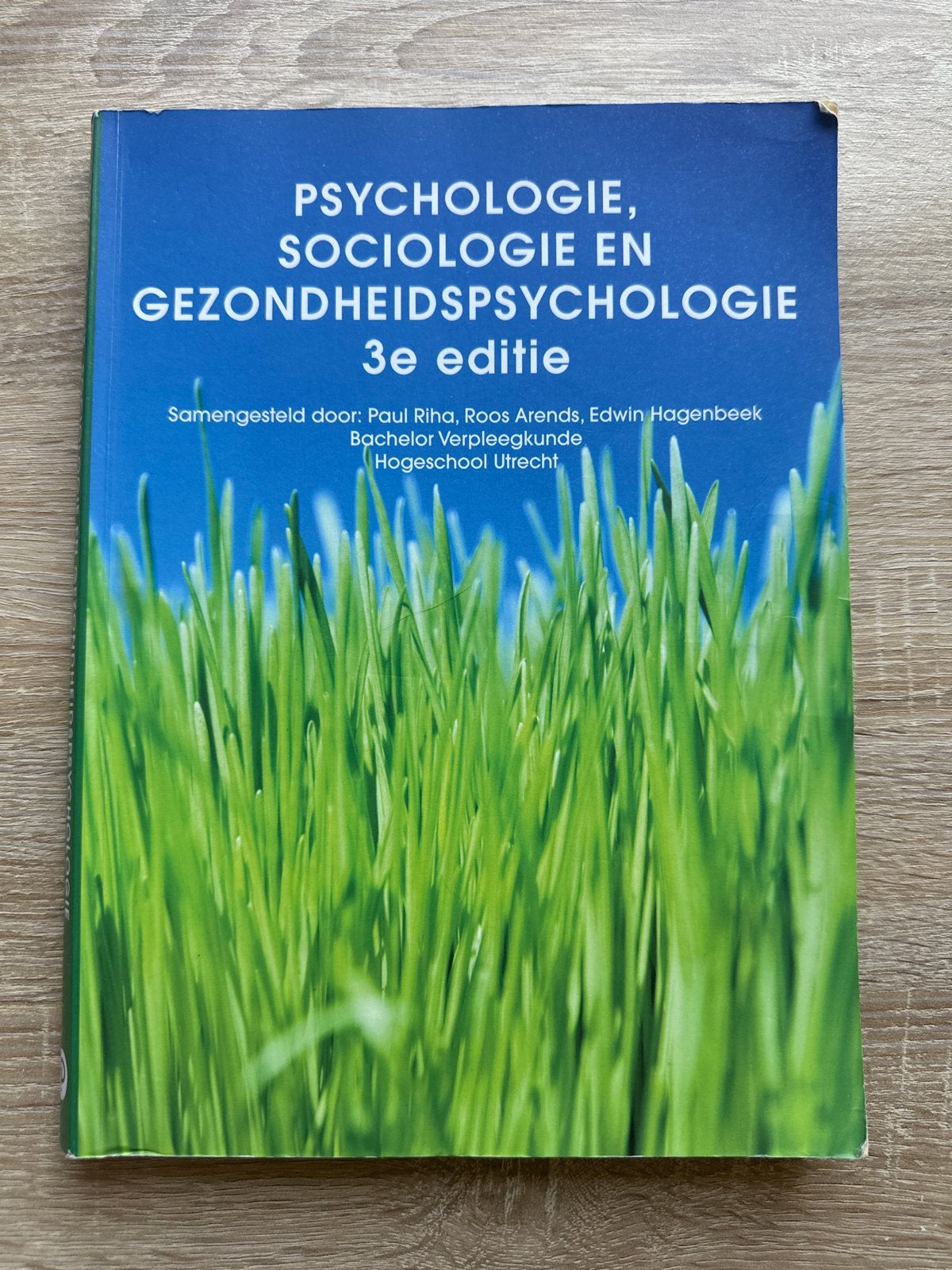 Psychologie, Sociologie en Gezondheidspsychologie 3e ed., Ophalen of Verzenden, Gamma, Gelezen, HBO
