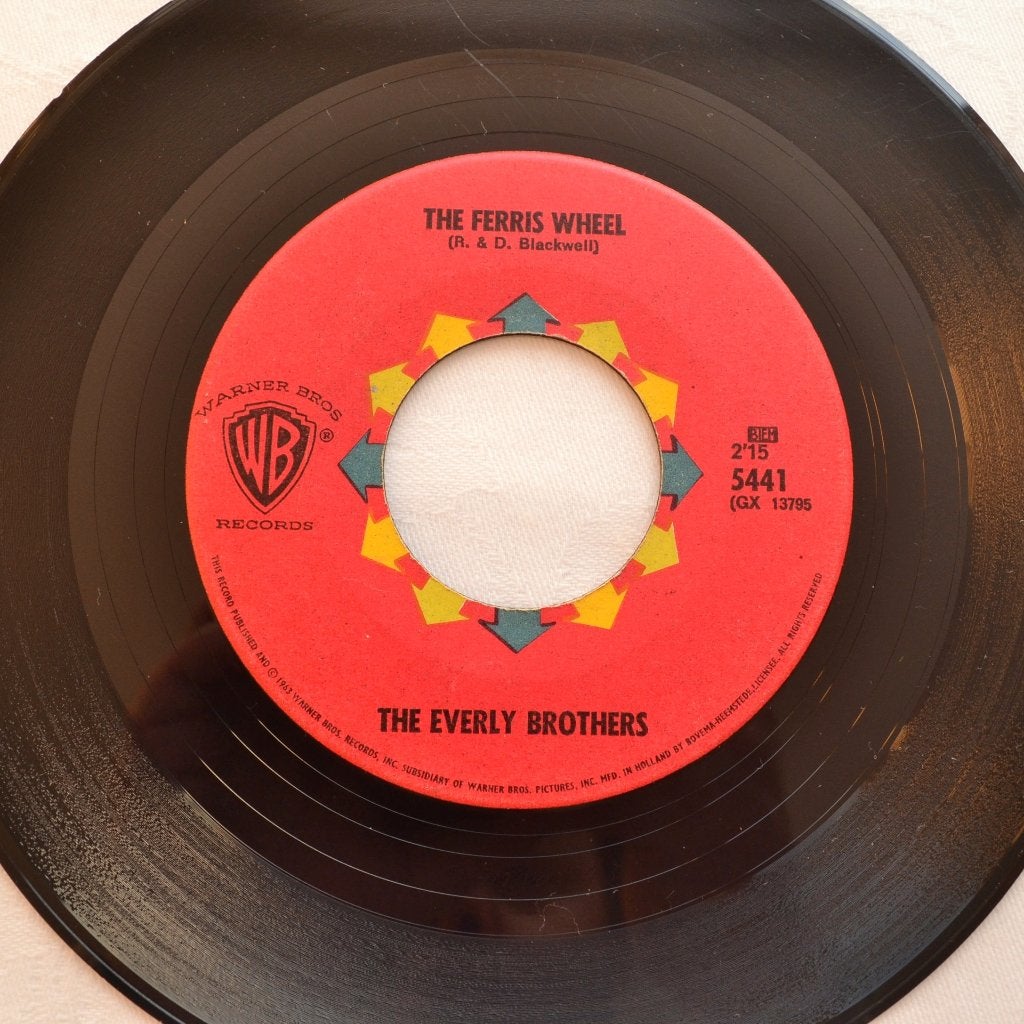 The Everly Brothers - The Ferris Wheel / Don’t forget to cry, Originele persing, Ophalen of Verzenden, Gebruikt, Pop